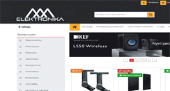 Desktop Screenshot of aaaelektronika.cz